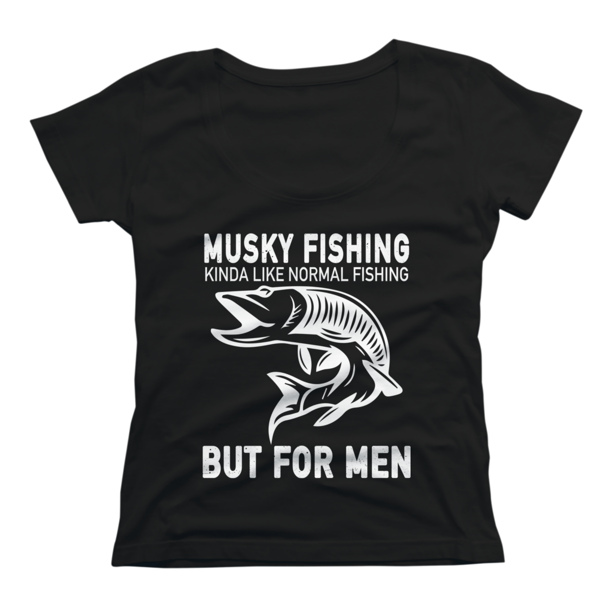 musky fishing t shirts